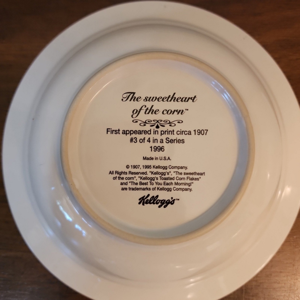 Vintage (1996) Kellogg's Collectible Cereal Bowls 90th Anniversary Edition - Picture 5 of 12
